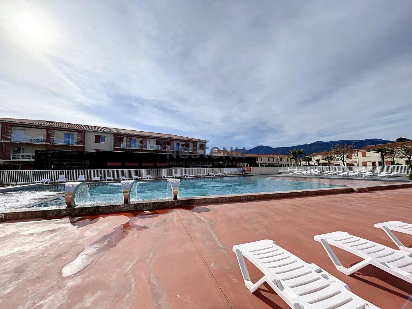 2950-Appartement Une Chambre Avec Piscine Argelès-sur-Mer Eksteriør billede